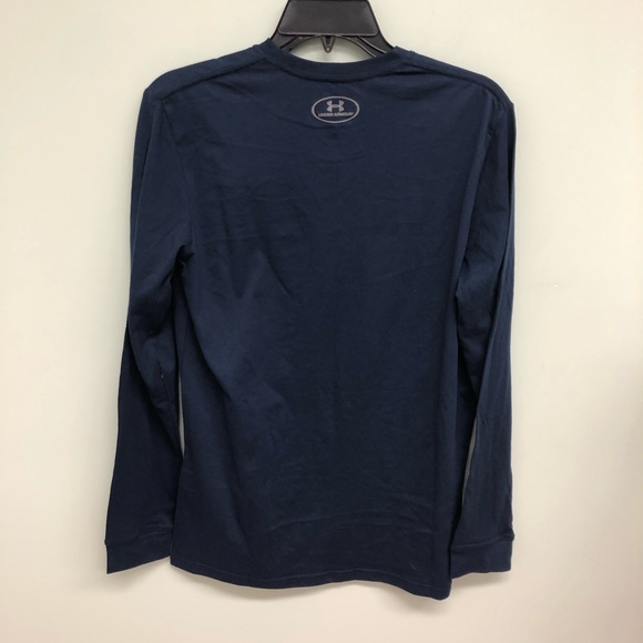 Under Armour | Men’s Long Sleeve Shirt | Navy | Size Small - Picture 3 of 3